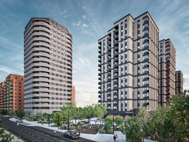 1.Dagenham Green Private sale prices from ?275,000 The Hill Group and housing association Peabody have joined forces to create a new mixed use neighbourhood of over 3,500 homes, a market square where locals can shop and socialise, a secondary school and medical centre. Open spaces will include a new urban park, play areas and pocket gardens and a heritage trail will honour the women who championed equal pay rights in the 1960s and were portrayed in the film Made in Dagenham. Some 935 homes are being built in the first phase of which 247 are private sale, with the first residents are due to move in this autumn. One, two and three-bedroom flats are on offer, all with private outdoor areas of their own, dagenhamgreen.co.uk