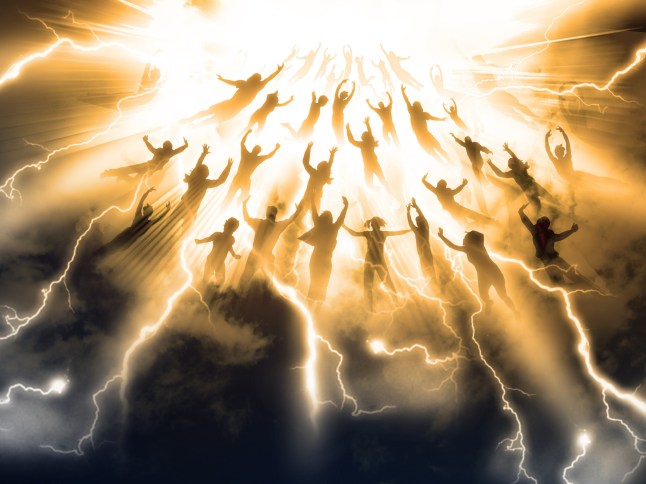 The Rapture of People out of the world; Shutterstock ID 31691326; purchase_order: -; job: -; client: -; other: